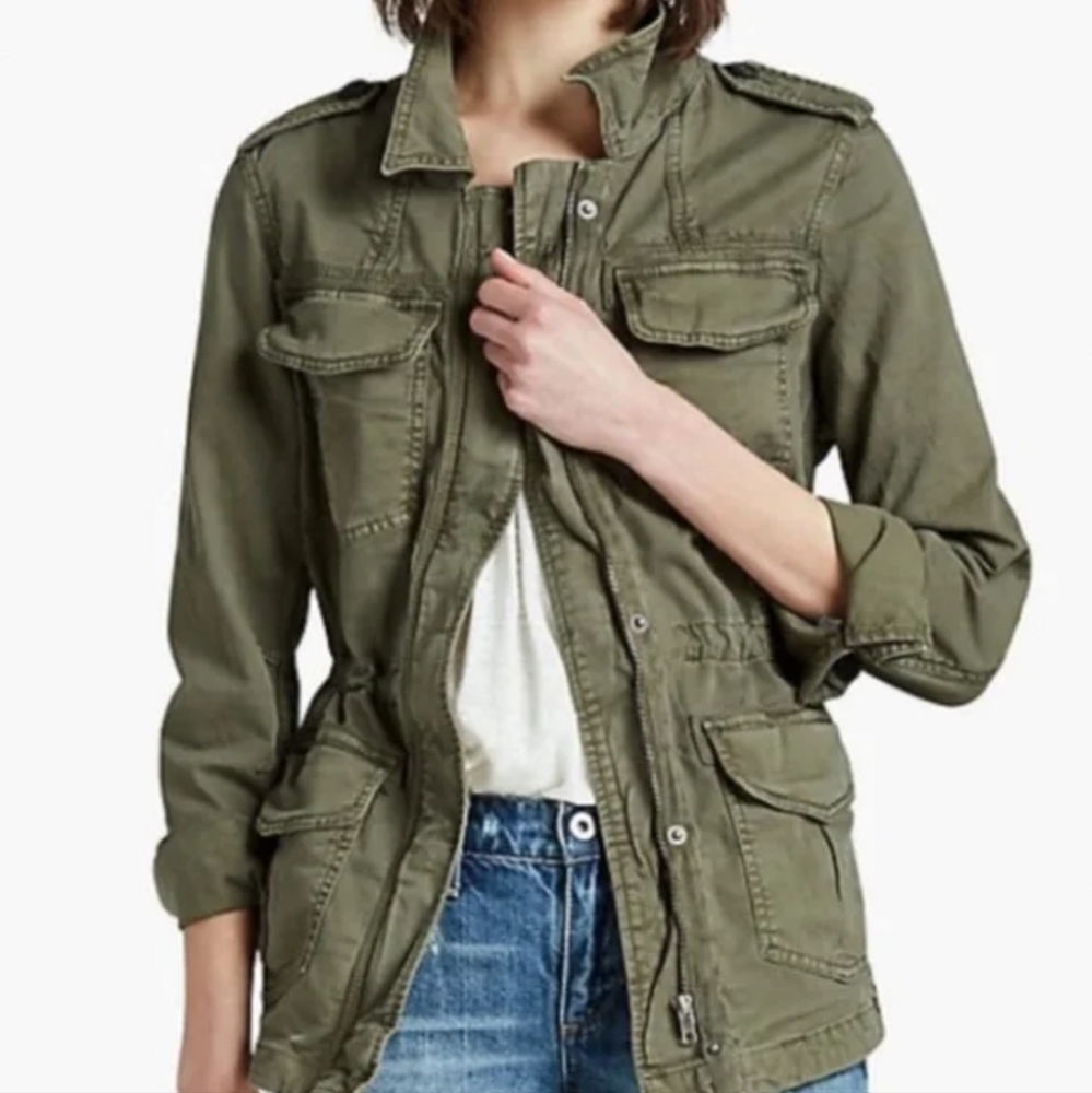 Lucky Brand Olive Utility Jacket